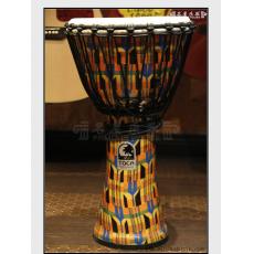 Toca Freestyle Rope Tuned 10" Djembe, Kente Cloth