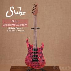  Suhr Modern Custom NAMM Select Top Pink Algae