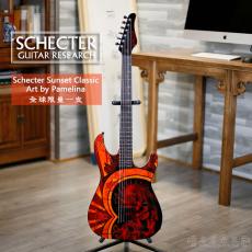 Schecter Sunset Classic Art by Pamelina ȫ1֧