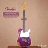 ۳ Fender Custom Shop 1960 Telecaster Heavy Relic Magenta Sparkle Finish
