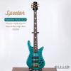Spector Euro 5LX Premium Highly Figured Peacock Blue High Gloss