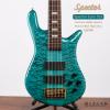 Spector Euro 5LX Premium Highly Figured Peacock Blue High Gloss