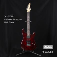 Schecter California Custom Elite Black Cherry