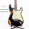 ۳ Fender Custom Shop 2020 60 Strat Hevry REL-ABLK